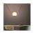 Pendul decorativ 2 prinderi rama aurie abajur glob alb Rea APP689-1CP