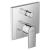 Baterie cada - dus incastrata Hansgrohe Vernis Shape crom lucios fara corp ingropat