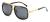 Ochelari de soare Rectangular Negru V.I.P.