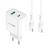 Incarcator Retea BLUE Power BCC80A Rapido, 20W, USB, USB Type-C, Quick Charge + cablu USB Type-C, 1m (Alb)