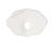 Pernuta memory pentru formarea capului KikkaBoo Airknit Cloud White