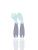Set lingurita si furculita BabyJem Blue