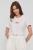 Diesel Tricou din bumbac culoarea crem Diesel Tricou din bumbac culoarea crem