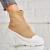 Sneakersi dama Textil Kaki Elsha A1857