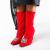 Botine dama Terynz Rosii