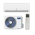 Aparat de aer conditionat AUX Q Series ASW-H18E3G4/QCR3DI-D0, 18000 BTU/h, WiFi inclus, Sleep Mode, Auto Curatare, Auto Restart, Filtru Carbon Activ (Alb)