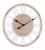 Ceas de perete Ticking Q99 Natural / Alb, Ø60 cm