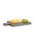 Platou servire din granit, Modern Square Gri / Negru, L30xl18xH1 cm