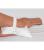 Perna protejare genunchi, Suprima, Poliester, Alb, 40 x 40 cm