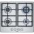 Plita incorporabila Bosch PGH6B5B90, Gaz, 4 arzatoare, WoK Plita incorporabila Bosch PGH6B5B90, Gaz, 4 arzatoare, WoK