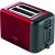 Prajitor de paine Bosch DesignLine TAT3P424, 970W, 2 felii, rosu