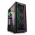 Carcasa SHARKOON RGB WAVE Tempered Glass , MiddleTower, fara sursa (Negru)