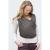 Sistem de purtare wrap elastic Tricot Slen Organic Babylonia Moon Mist Grey