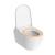 Set vas wc suspendat si capac Duravit Sensowash cu functie de spalare si telecomanda