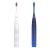 Set 2 Periute de dinti electrice Oclean Flow Sonic Electric Toothbrush, Dual Set, White/Blue, 180 zile autonomie, 38000 rpm