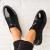 Pantofi dama casual Negri din Piele Ecologica Intoarsa Mariama A5807