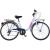 Bicicleta Dino Bikes 24&#039; City Summertime alb