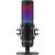 Microfon Gaming HyperX Quadcast S, moduri Stereo, Cardioid, Bidirectional, compatibil PC, PlayStation si Mac (Negru)