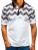 Tricou polo bărbați alb Bolf 6601