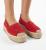 Espadrile dama Wapp Rosii