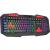 Tastatura Gaming Marvo K602, iluminare Rainbow, USB (Negru)