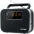 Radio portabil Muse M-081 R, LED, Dual Alarm, Boxa frontala, AUX-in, Negru-Argintiu Radio portabil Muse M-081 R, LED, Dual Alarm, Boxa frontala, AUX-in, Negru-Argintiu