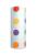 Scutec din muselina Lux 70x80 cm Tetra model Buline colorate