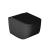 Set vas wc suspendat Hatria Next rimless negru mat cu capac softclose