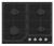 Plita incorporabila Gorenje GT641KB, Gaz, Sticla, 4 zone de gatit, 60 cm (Negru)