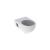 Vas wc suspendat Geberit Selnova Rimfree fara capac alb cu forma partial inchisa