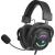 Casti Gaming HP DHE-8006, Microfon, USB, iluminare rainbow (Negru)