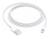 Cablu de date Apple MXLY2ZM/A, Lightning, 1 m (Alb)