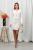 Compleu cu rochie Diane Ivory