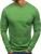 Bluză fără glugă pentru bărbat verde Bolf 01