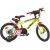 Bicicleta copii Dino Bikes 16&#039; 416 galben