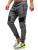Pantaloni de trening grafit-alb bărbati Bolf TC930