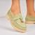 Pantofi dama casual Verzi din Piele Ecologica Intoarsa Nanette A4261
