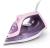 Fier de calcat Philips Seria DST3020/30, 2200 W, Talpa ceramica, Sistem antipicurare (Alb/Mov)