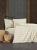 Lenjerie de pat din bumbac Authentic Dantel Bej, 225 x 250 cm