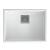 Chiuveta compozit sub blat Quadron Unique David 50 alb - inox 55x42 cm